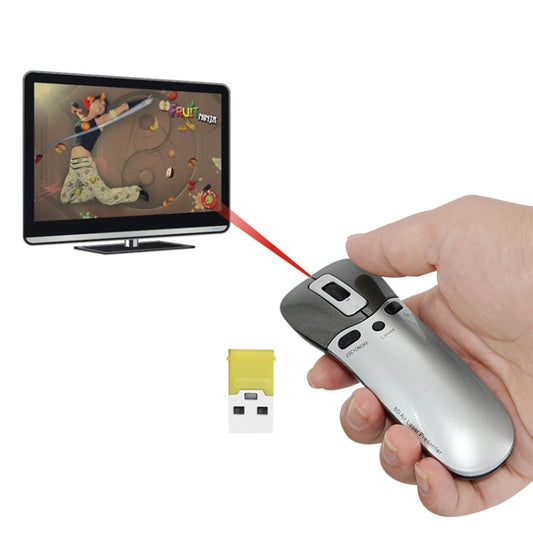 Rynx | PR-05 2.4G Wireless 6D Gyroscope Fly Air Mouse Laser Pointer Pen Presenter for PC / Laptop Teaching Conference Lecture
