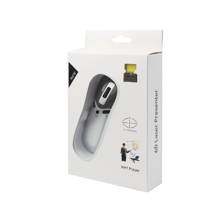 Rynx | PR-05 2.4G Wireless 6D Gyroscope Fly Air Mouse Laser Pointer Pen Presenter for PC / Laptop Teaching Conference Lecture