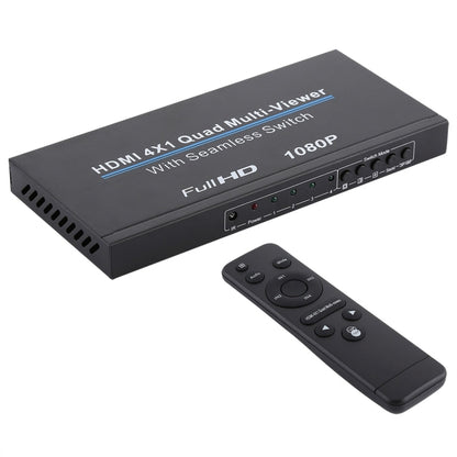 Rynx | NEWKENG NK-C941 Full HD 1080P HDMI 4x1 Quad Multi-Viewer with seamless switch & remote control, AU plug