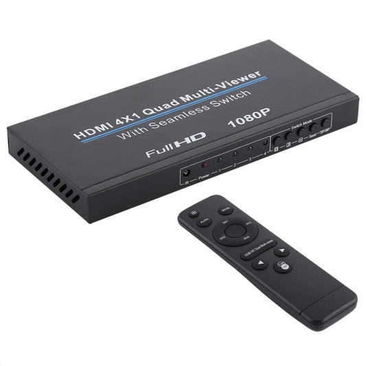 Rynx | NEWKENG NK-C941 Full HD 1080P HDMI 4x1 Quad Multi-Viewer with seamless switch & remote control, AU plug