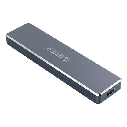 Rynx | ORICO PCM2-C3 M.2 M-Key to USB 3.1 Gen2 USB-C / Type-C Push-top Solid State Drive Case, The maximum supported capacity: 2TB (Gray)