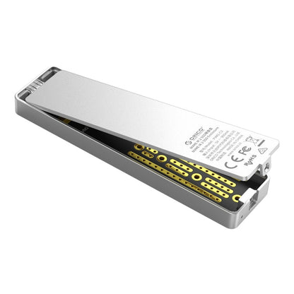 Rynx | ORICO PVM2-C3 M.2 M-Key to USB 3.1 Gen2 USB-C / Type-C Flip Solid State Drive Enclosure, Maximum supported capacity: 2TB