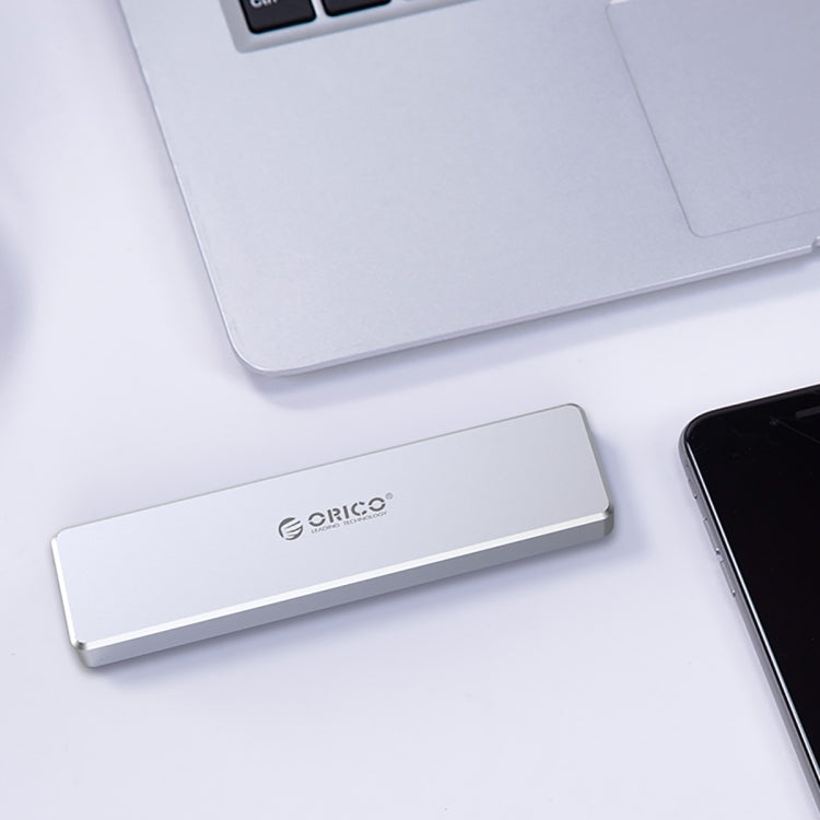 Rynx | ORICO PVM2-C3 M.2 M-Key to USB 3.1 Gen2 USB-C / Type-C Flip Solid State Drive Enclosure, Maximum supported capacity: 2TB