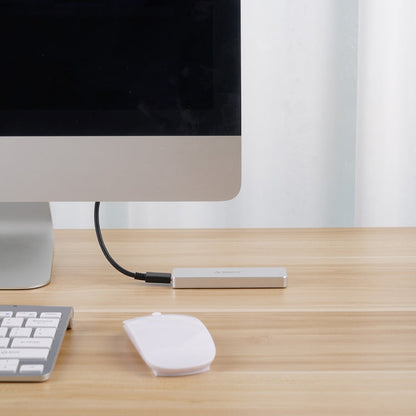 Rynx | ORICO PVM2-C3 M.2 M-Key to USB 3.1 Gen2 USB-C / Type-C Flip Solid State Drive Enclosure, Maximum supported capacity: 2TB