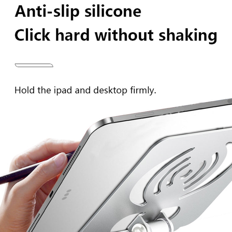 Rynx | L-13 Aluminum Alloy Folding Rotating Laptop/Tablet Stand (Green)