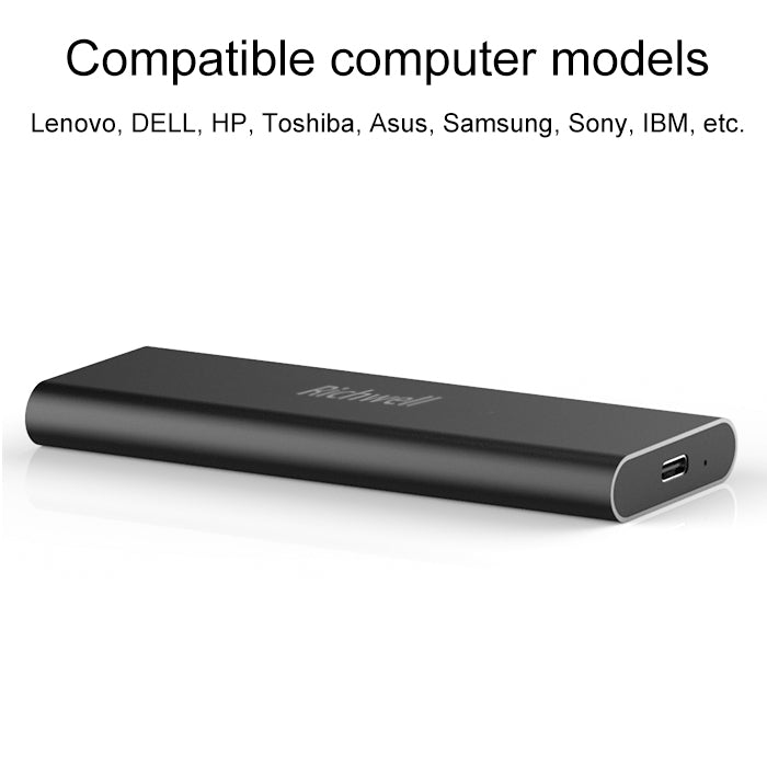 Rynx | Richwell SSD R280-SSD-120GB 120GB Mobile Hard Drive for Desktop PC (Black)