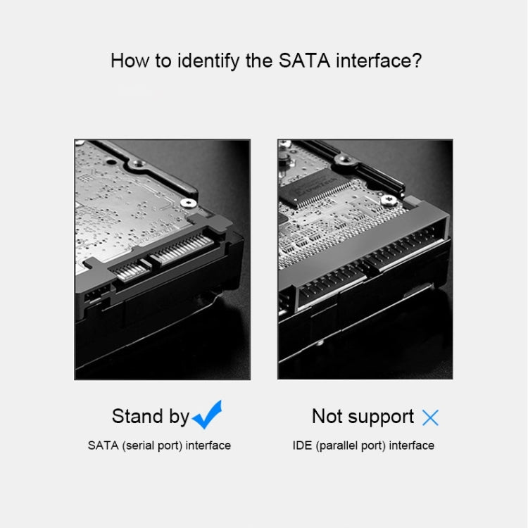Rynx | Universal SATA 2.5 / 3.5 Inch USB3.0 Interface External Solid State Drive Enclosure for Laptops / Desktop Computers, The maximum supported capacity: 10TB