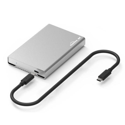Rynx | Blueendless U23Q SATA 2.5 inch Micro B interface HDD case with USB-C / Type-C to USB-C / Type-C cable, supporting thickness: 1 cm or less