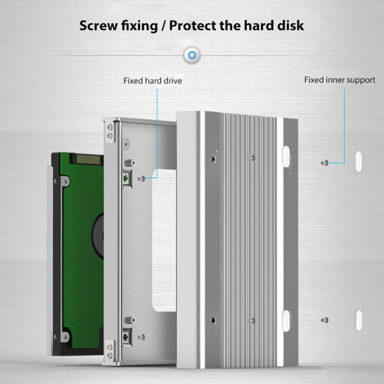 Rynx | Blueendless U23Q SATA 2.5 inch Micro B interface HDD case with USB-C / Type-C to USB-C / Type-C cable, supporting thickness: 1 cm or less
