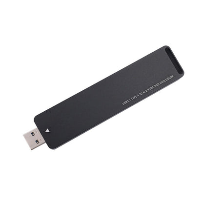 Rynx | MSA7780 M.2 NVME PCI-E SSD to USB 3.1 Type-A Plug-in HDD Case