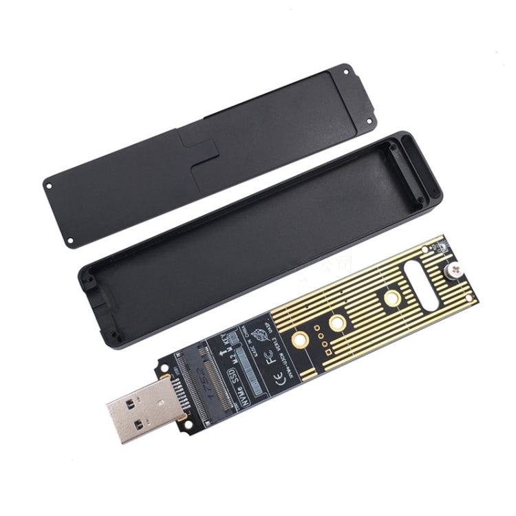Rynx | MSA7780 M.2 NVME PCI-E SSD to USB 3.1 Type-A Plug-in HDD Case