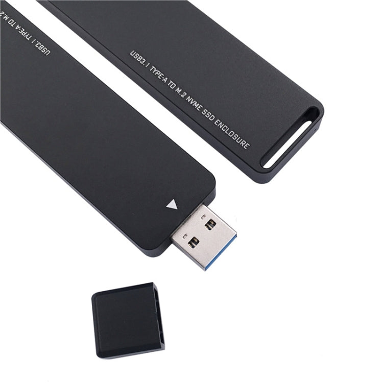 Rynx | MSA7780 M.2 NVME PCI-E SSD to USB 3.1 Type-A Plug-in HDD Case
