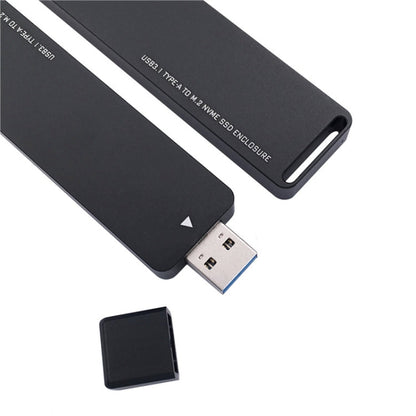 Rynx | MSA7780 M.2 NVME PCI-E SSD to USB 3.1 Type-A Plug-in HDD Case