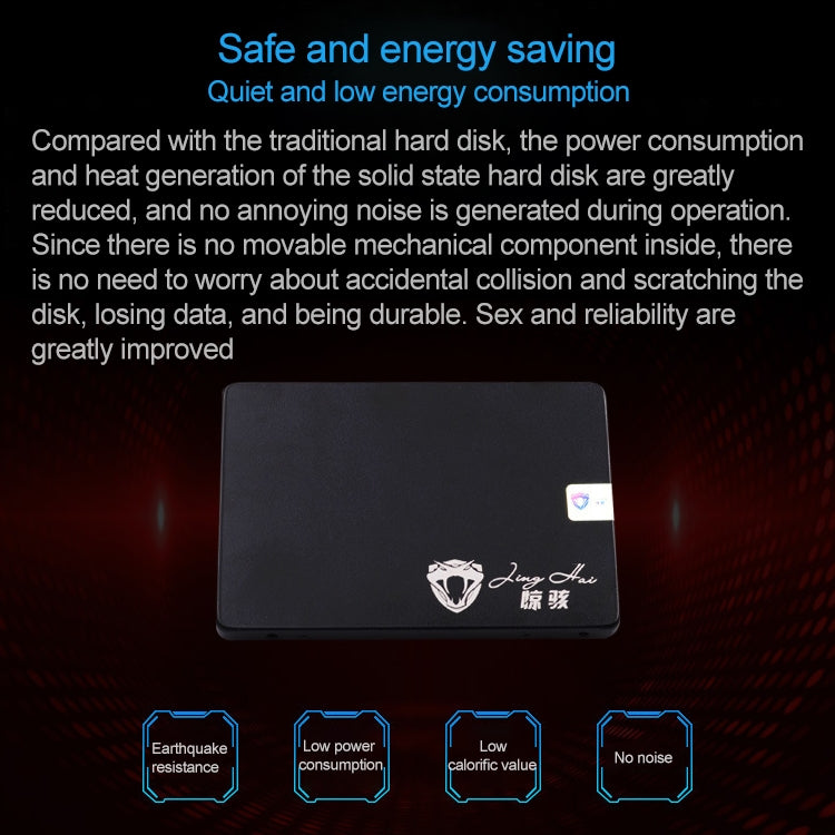 Rynx | JingHai SV Series 2.5 inch SATA III Solid State Drive, Flash Architecture: TLC, Capacity: 480GB