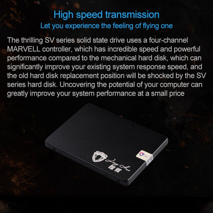 Rynx | JingHai SV Series 2.5 inch SATA III Solid State Drive, Flash Architecture: TLC, Capacity: 480GB