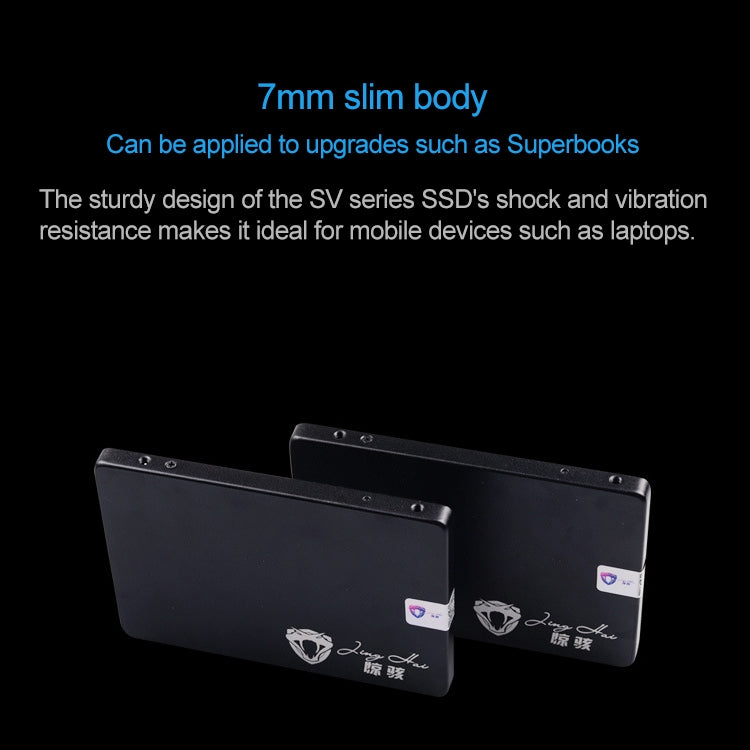 Rynx | JingHai SV Series 2.5 inch SATA III Solid State Drive, Flash Architecture: TLC, Capacity: 480GB