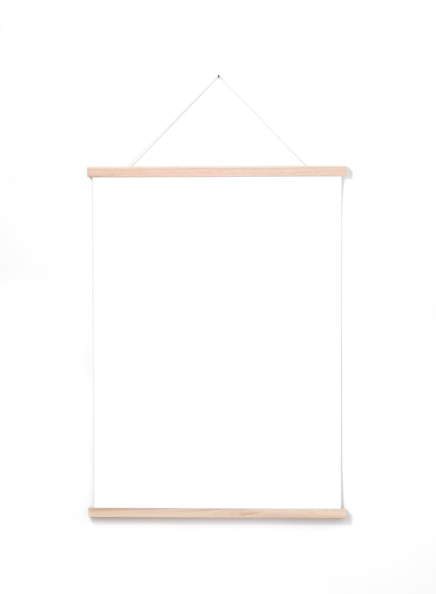 Rynx | Solid Oak Poster Hanger, 20 in | 51 cm