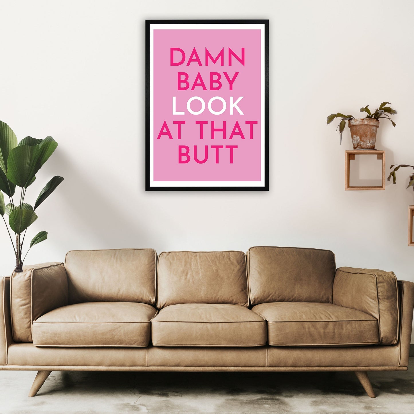 Rynx | Damn Baby Art Print by Pixy Paper