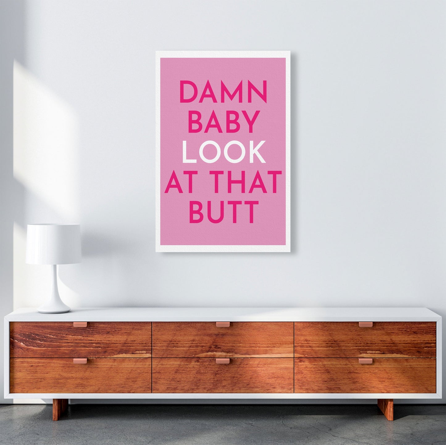 Rynx | Damn Baby Art Print by Pixy Paper