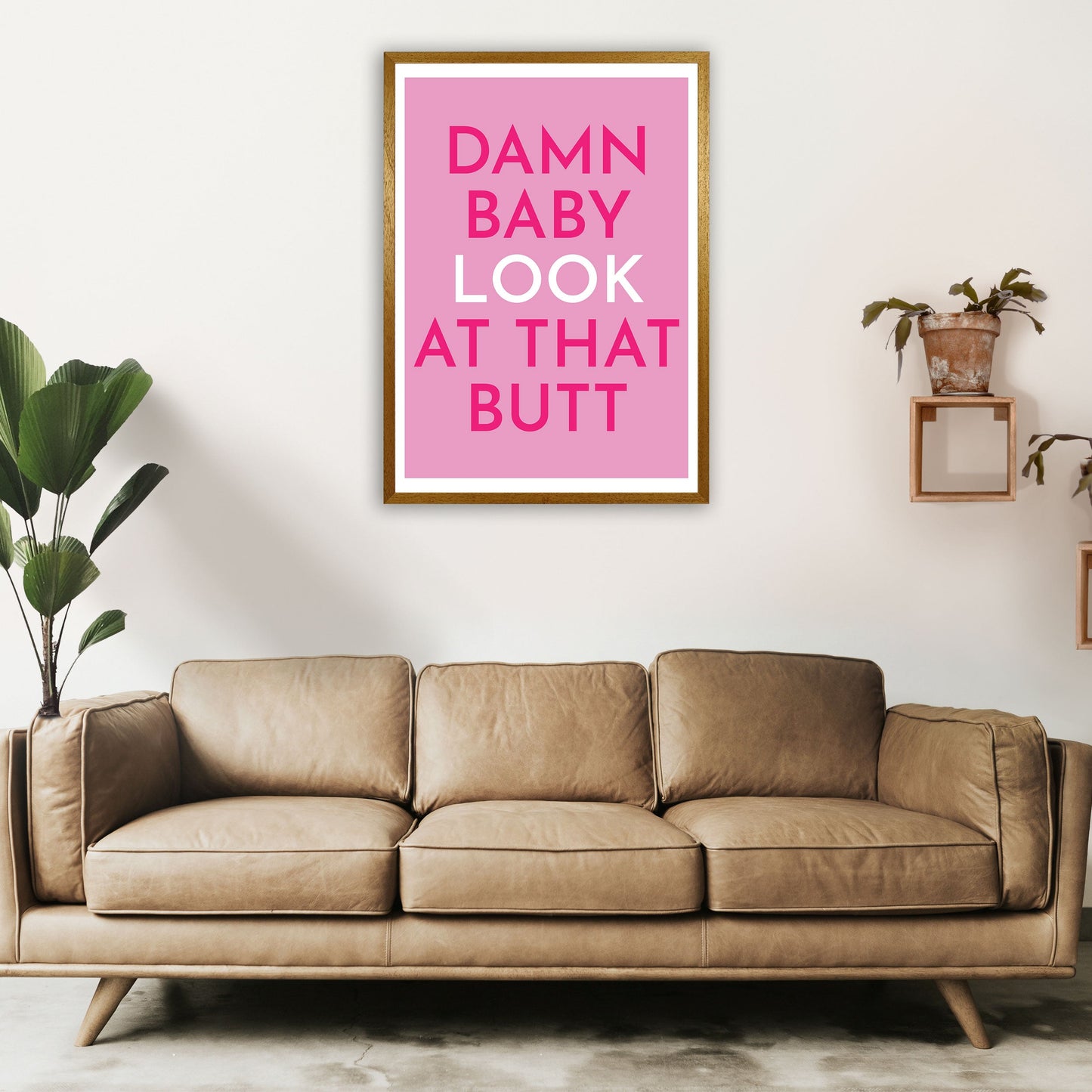 Rynx | Damn Baby Art Print by Pixy Paper