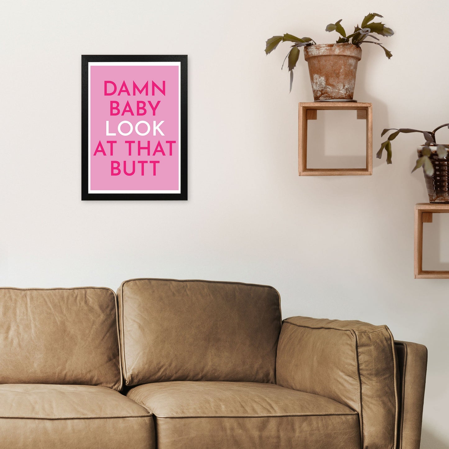 Rynx | Damn Baby Art Print by Pixy Paper