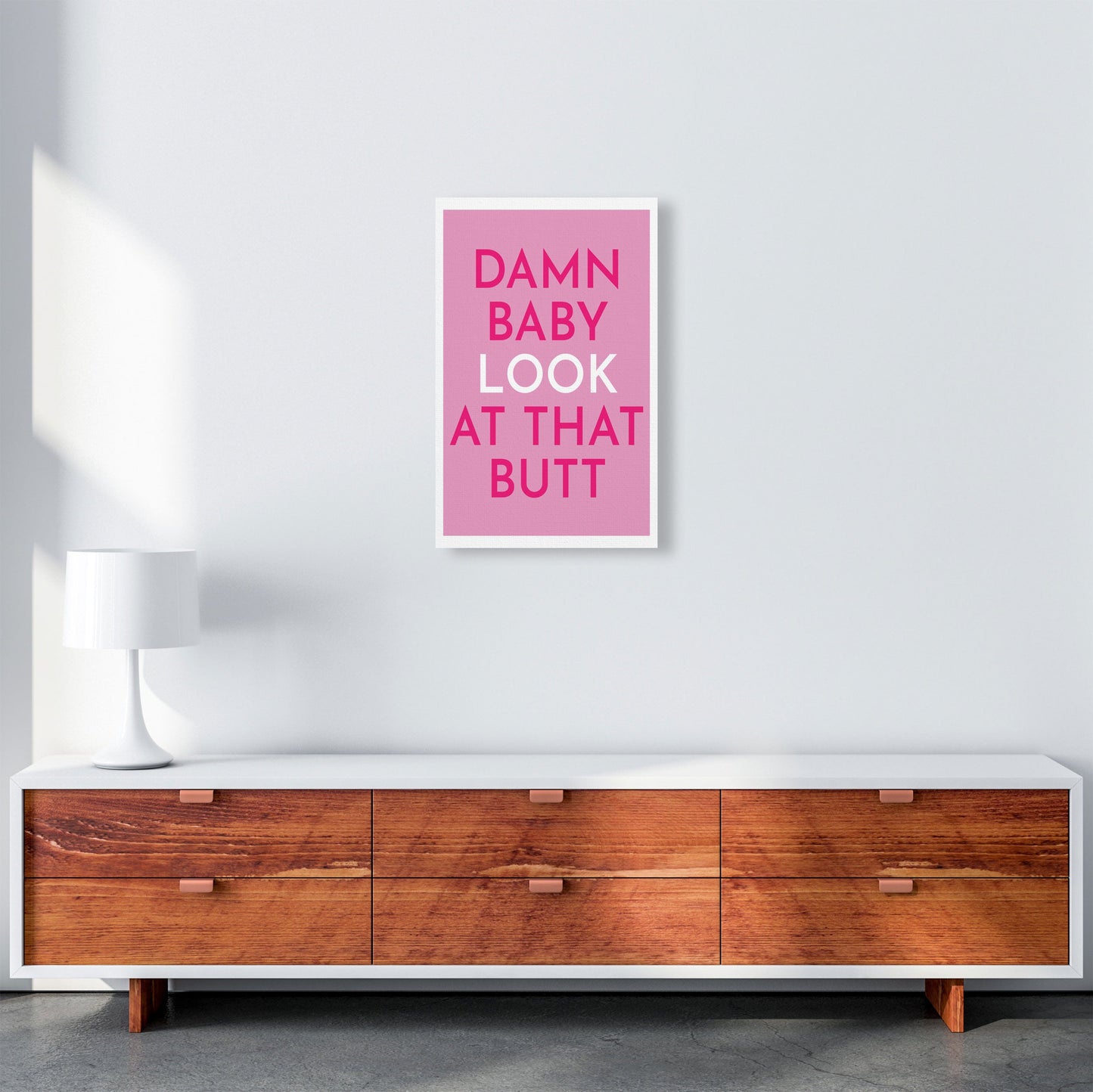Rynx | Damn Baby Art Print by Pixy Paper