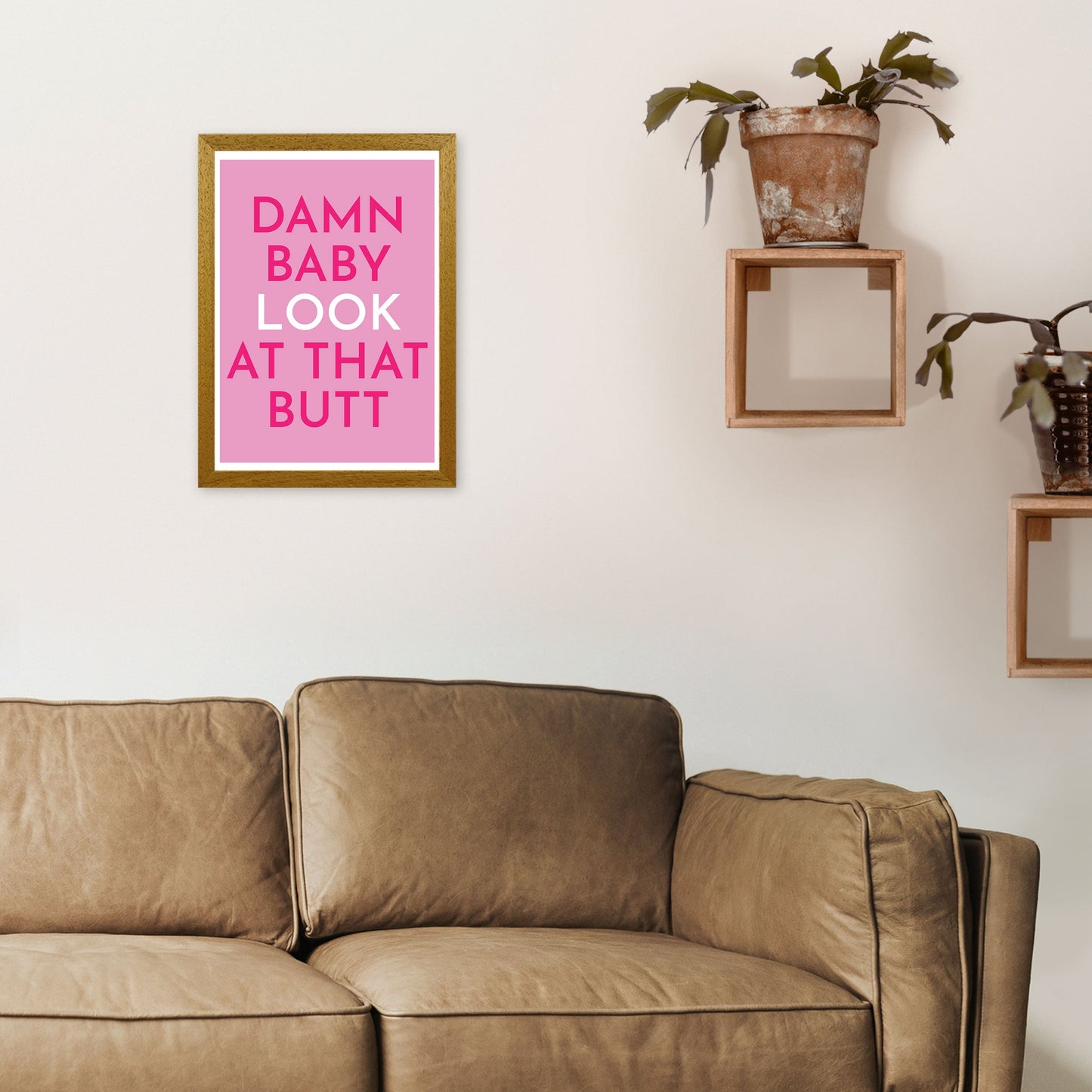 Rynx | Damn Baby Art Print by Pixy Paper