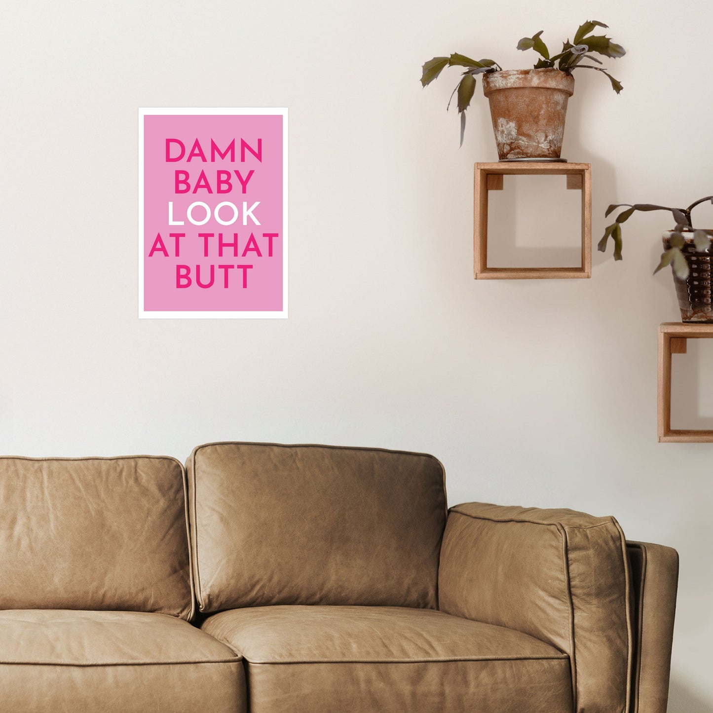 Rynx | Damn Baby Art Print by Pixy Paper