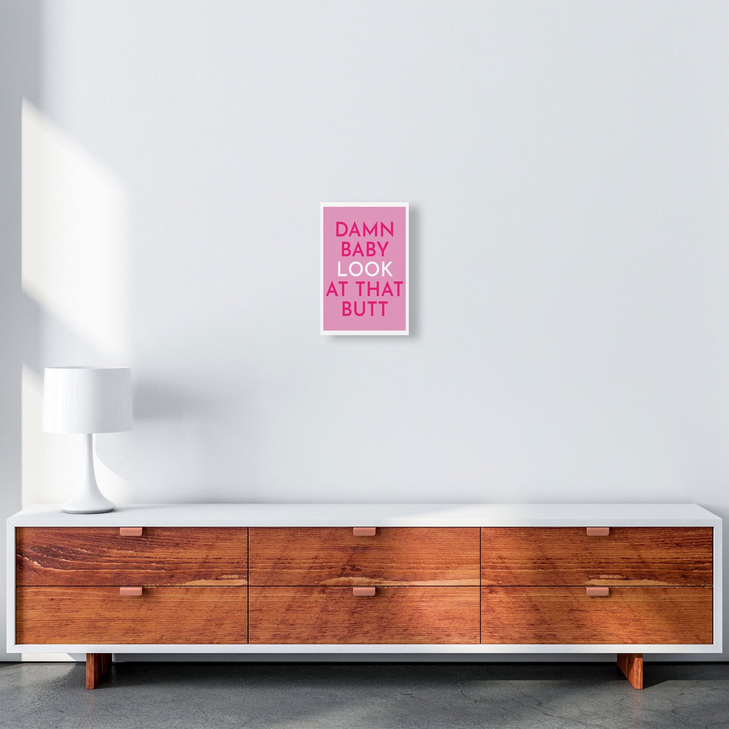 Rynx | Damn Baby Art Print by Pixy Paper