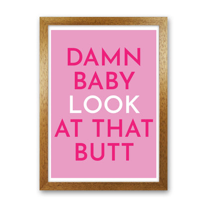 Rynx | Damn Baby Art Print by Pixy Paper