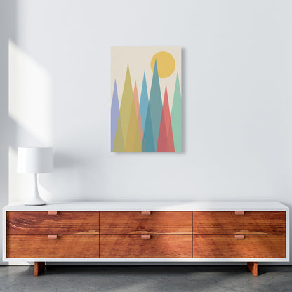 Rynx | Day and Night Kindergarten Mid Century Modern Art Print Day A