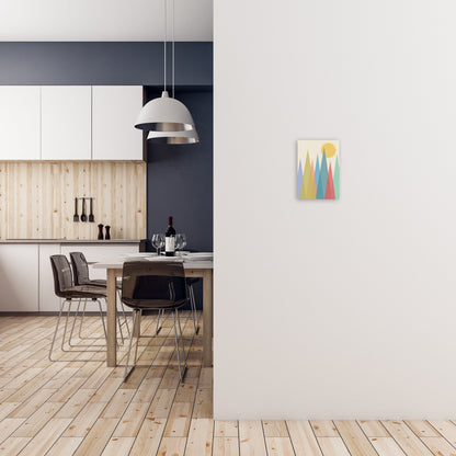 Rynx | Day and Night Kindergarten Mid Century Modern Art Print Day A