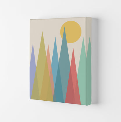 Rynx | Day and Night Kindergarten Mid Century Modern Art Print Day A