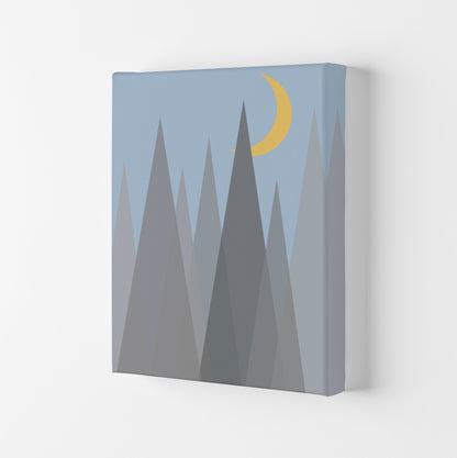 Rynx | Day and Night Kindergarten Mid Century Modern Art Print Night B
