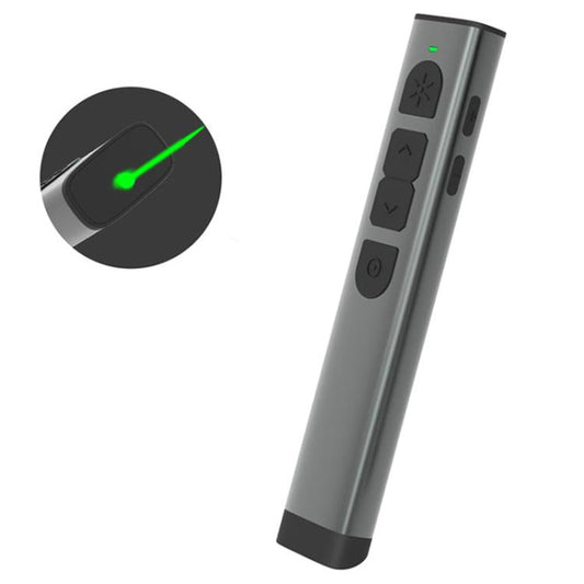 Rynx | Doosl Dsit038 2.4GHz Wireless Presenter PowerPoint Clicker Presentation Remote Control green laser pointer, control range: 100m