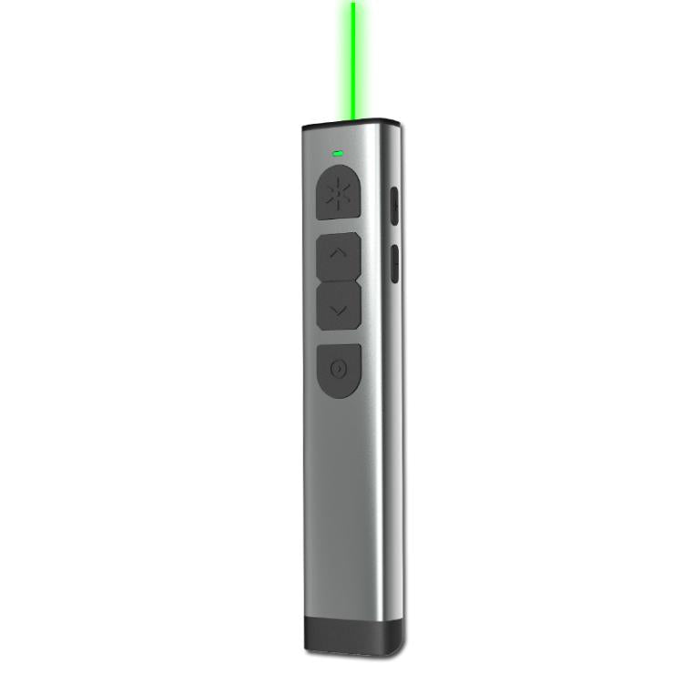 Rynx | Doosl Dsit038 2.4GHz Wireless Presenter PowerPoint Clicker Presentation Remote Control green laser pointer, control range: 100m