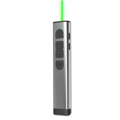 Rynx | Doosl Dsit038 2.4GHz Wireless Presenter PowerPoint Clicker Presentation Remote Control green laser pointer, control range: 100m