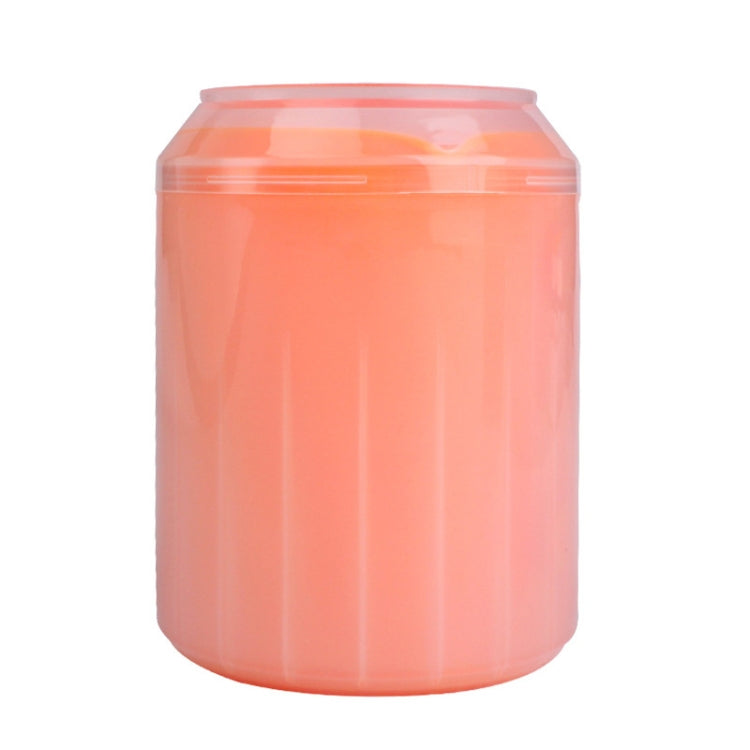 Pet Cat Dog Foot Cleaning Cup Cleaning Tool Silicone Wash Cup, Size: Medium (Orange)