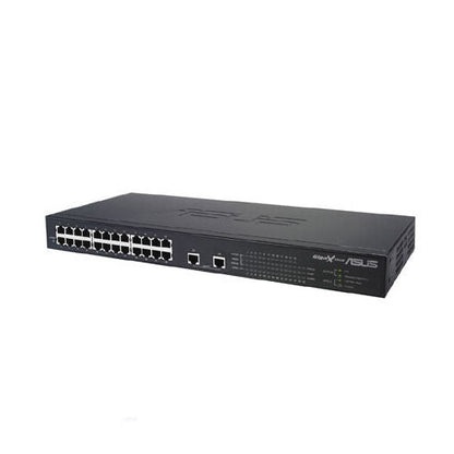 Rynx | ASUS GX1026 24-Port 10/100Mbps & 2-Port 10/100/1000Mbps Fast Ethernet Switch
