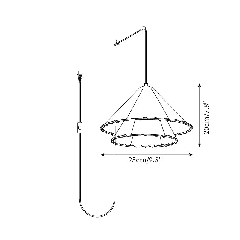 Rynx | Panya Plug In Pendant Lamp