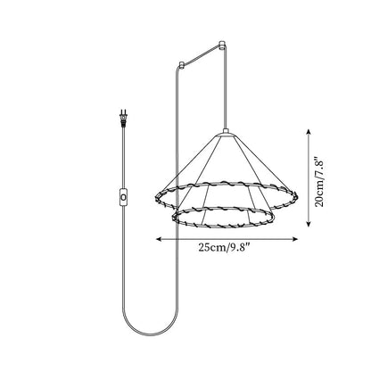 Rynx | Panya Plug In Pendant Lamp