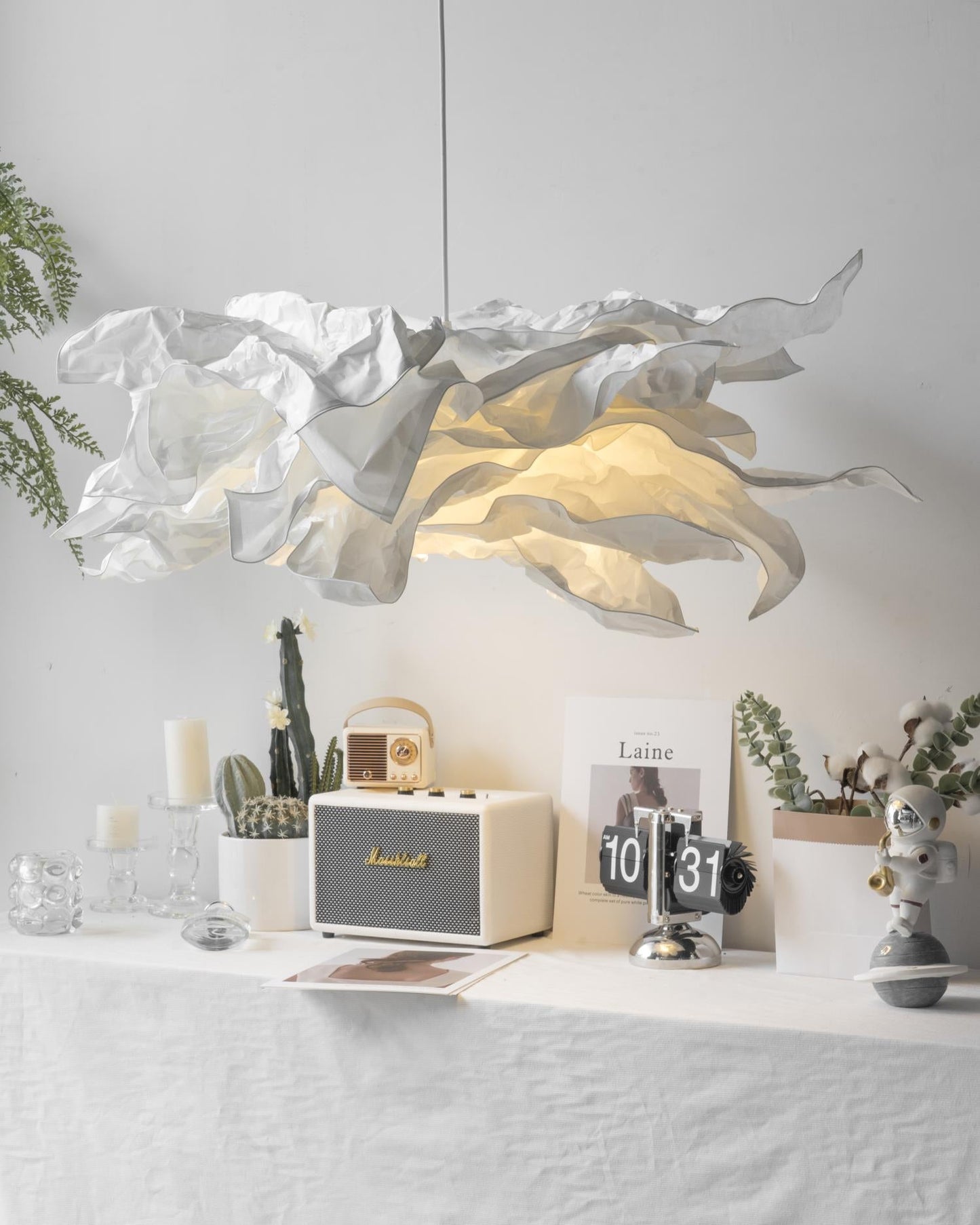 Rynx | Paper Plug In Pendant Lamp