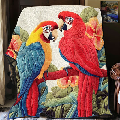 Rynx | Parrot Quilted Blanket