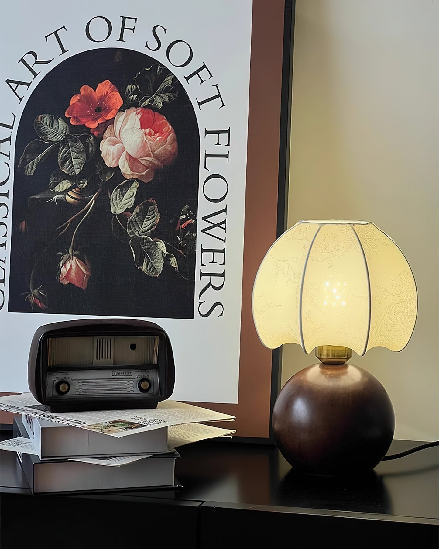 Rynx | Peonies Table Light