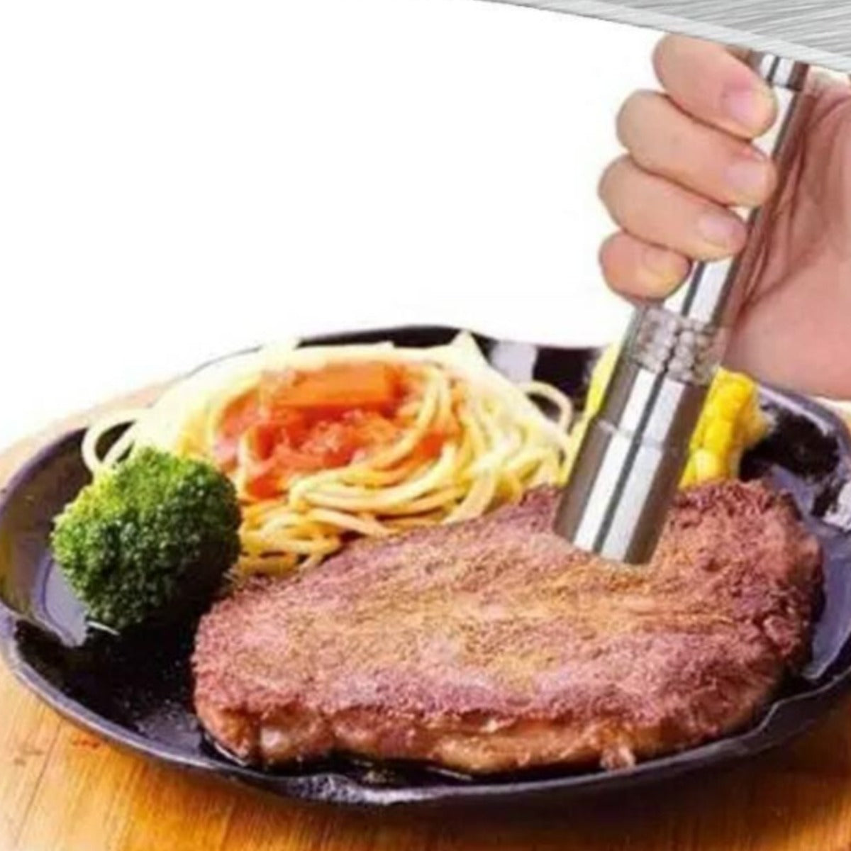 RYNX | Stainless Steel Salt and Pepper Spice Grinder