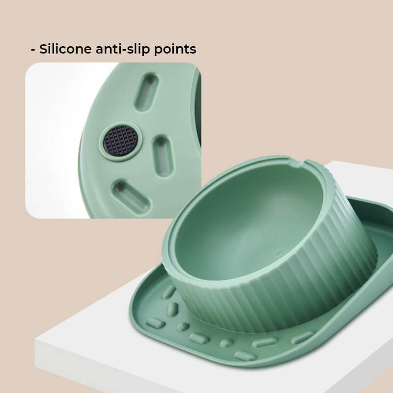 RYNX | Neck Guard Spill-proof Feeding Bowl
