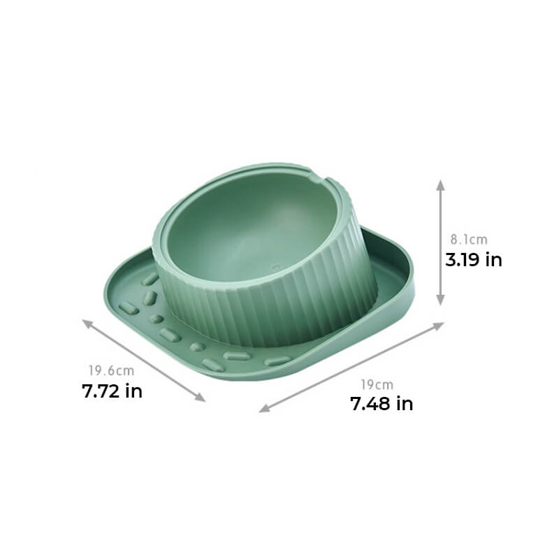 RYNX | Neck Guard Spill-proof Feeding Bowl