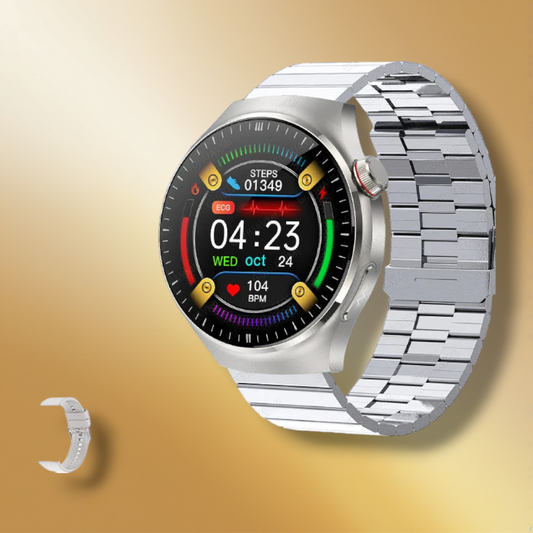 Rynx | Smartwatch for women with round dial "Cyronis"