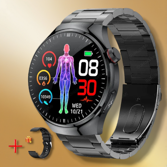 Rynx | Men's smartwatch round dial "Tritonixor"