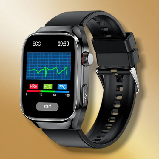 Rynx | Smartwatch health monitoring men's black "Nebulithor"